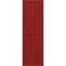 Ekena Millwork Americraft 5-Board Wood 2 Equal Panel Frmd Board-n-Batten Shutters w/Dbl Z-Bar, ARW102BF518X49BRH, PR ARW102BF518X49BRH - alternate 4